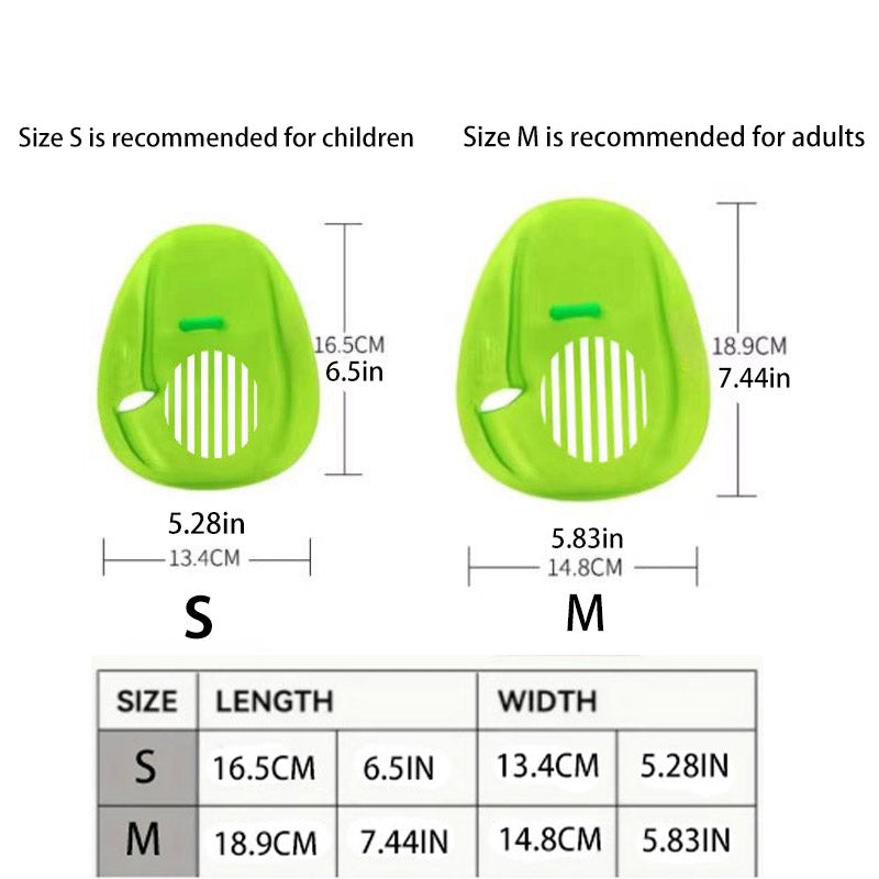 High-Quality Paddles for Lap Swimming Swim Gear for Beginners to Triathlon Athletes 1 pair-Professional Aquatic Gloves for Swimming Training & Water Sports