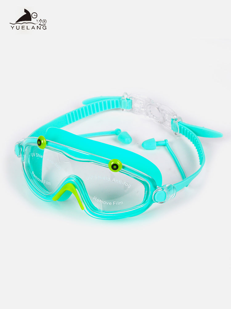 Kids cartoon large frame swimming goggles anti-fog HD swimming goggles