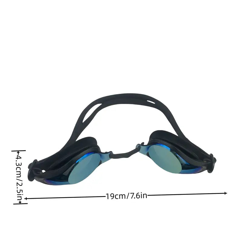 1pc Waterproof Anti Fog Swimming Goggles, For Outdoor Water Sports, Swimming