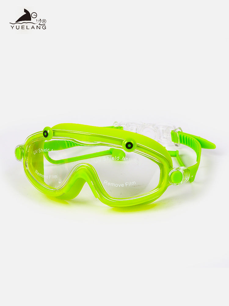 Kids cartoon large frame swimming goggles anti-fog HD swimming goggles