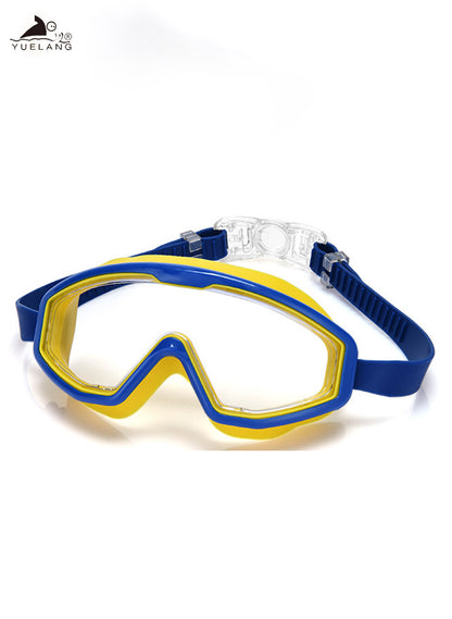 Children's swimming goggles, anti-fog and anti-ultraviolet non-leakage