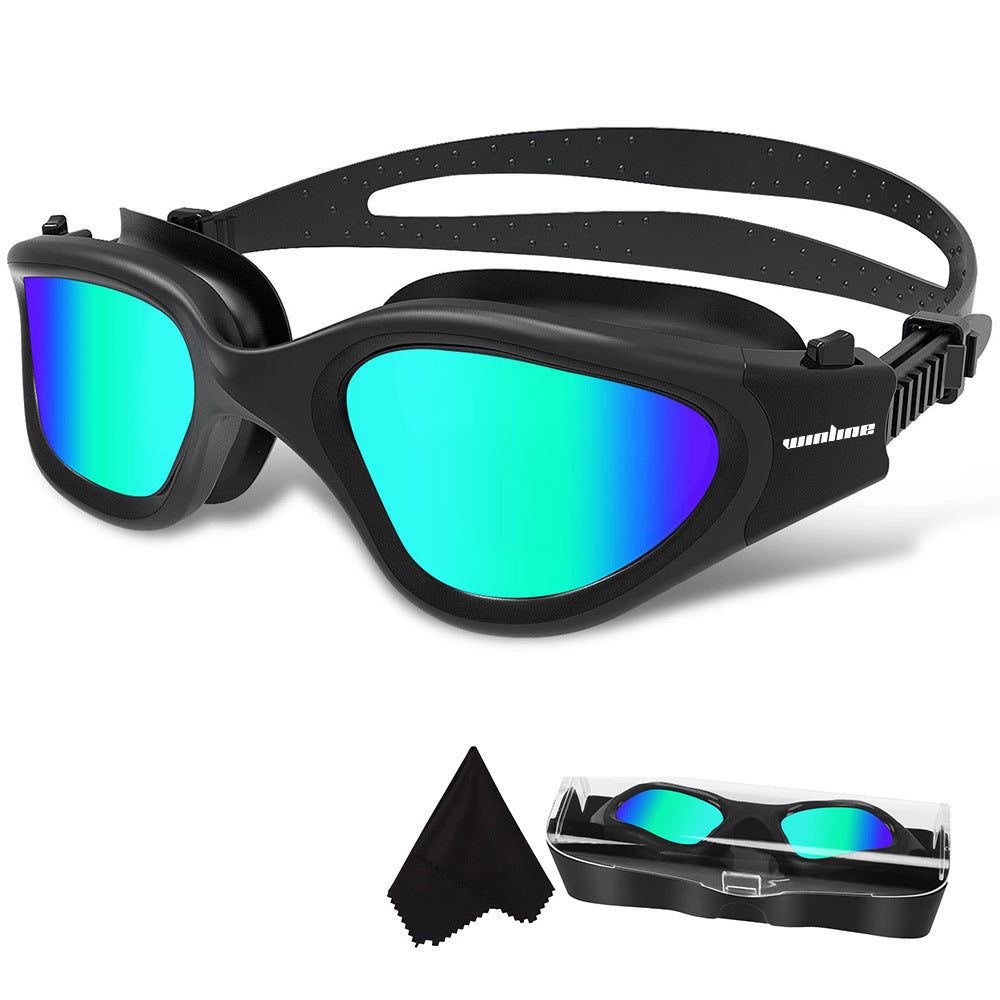 Swimming Goggles, Upgraded G1 Polarized Swimming Goggles Men and Women Adult Anti-fog