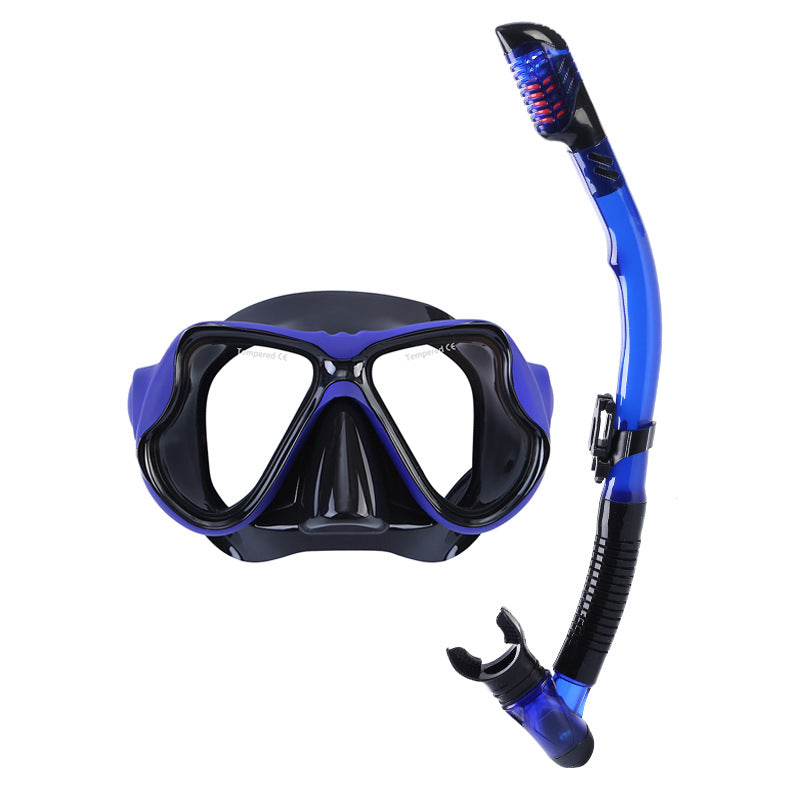 Snorkeling Gear Snorkeling Mask Set Scuba Diving Mask Dry Snorkeling Swimming Goggles Swimming Diving Masks