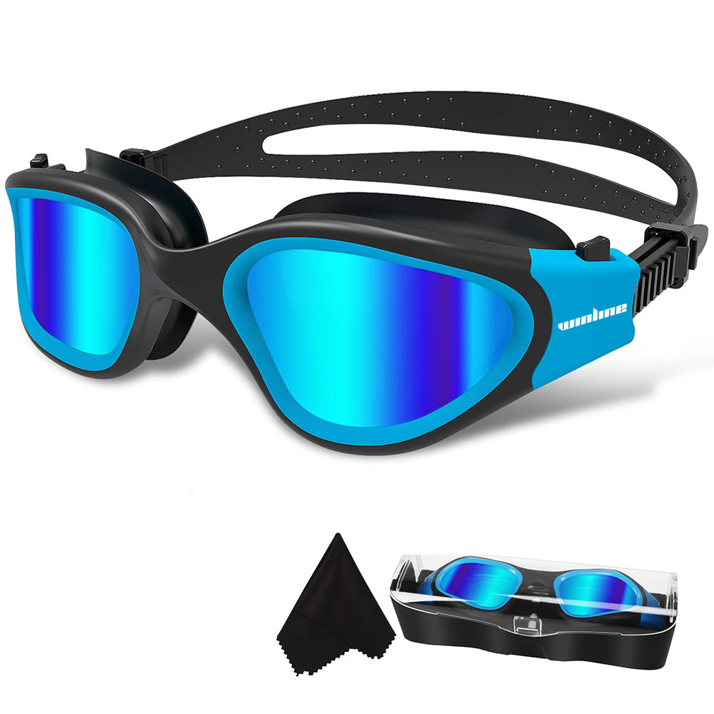 Swimming Goggles, Upgraded G1 Polarized Swimming Goggles Men and Women Adult Anti-fog