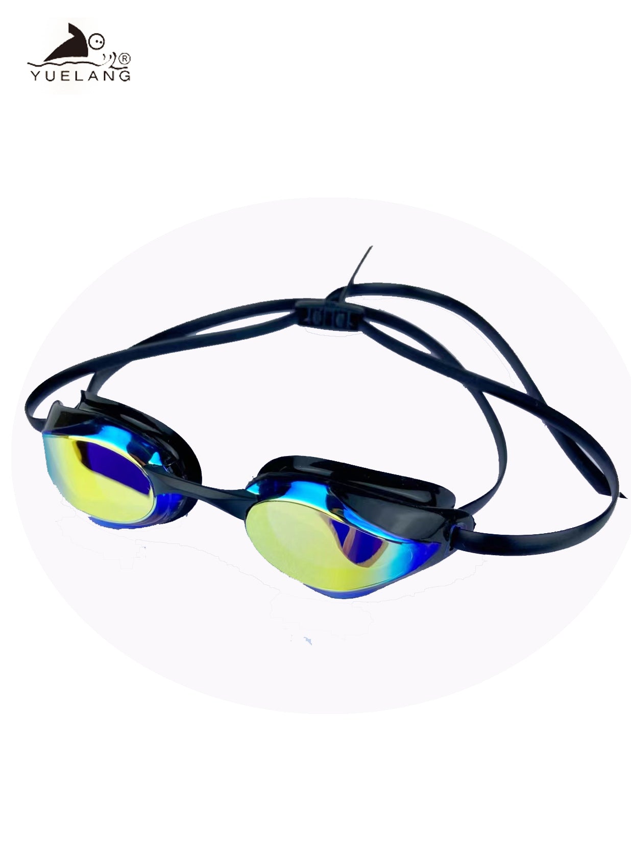 1pc Unisex Waterproof Anti Fog Swimming Goggles, Adjustable Swimming Goggles