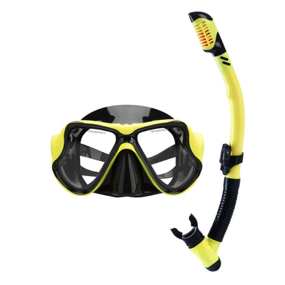 Snorkeling Gear Snorkeling Mask Set Scuba Diving Mask Dry Snorkeling Swimming Goggles Swimming Diving Masks