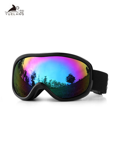 HD professional ski goggles can take glasses ski goggles double layer anti-fog outdoor skiing special glasses