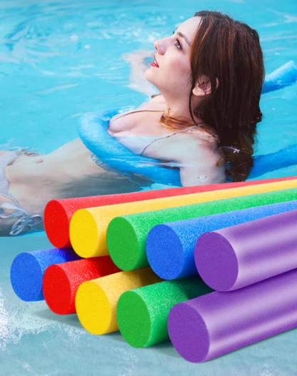 Solid Foam Swimming Float Stick / Pool Noodle Buoyancy Float Bar for Adults & Kids Swimming Teaching Sponge Stick Water Floating Rescue Toy